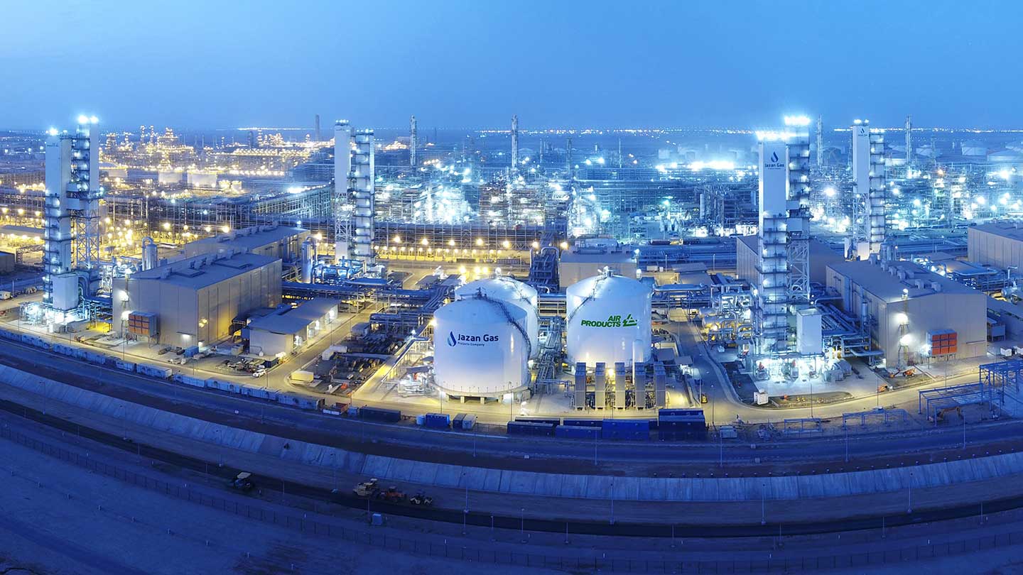 Jazan industrial gas complex