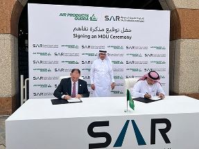 Air Products Qudra and Saudi Arabia Railways MOU signing to develop hydrogen fueling stations for trains in the Kingdom of Saudi Arabia